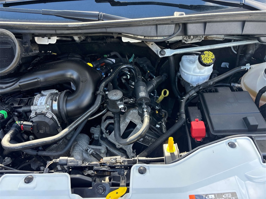 2023 White Ford Transit Cargo Van Base RWD Van
