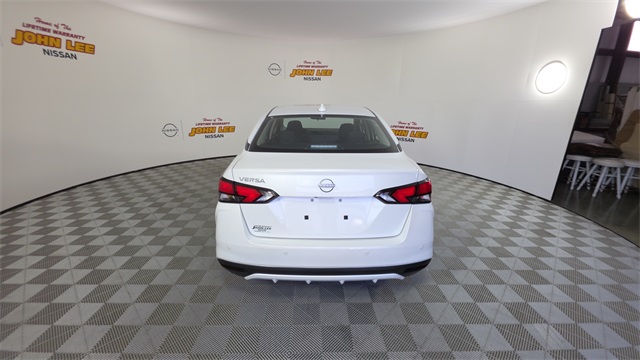 2025 Aspen White Tricoat Nissan Versa 1.6 SV FWD Sedan