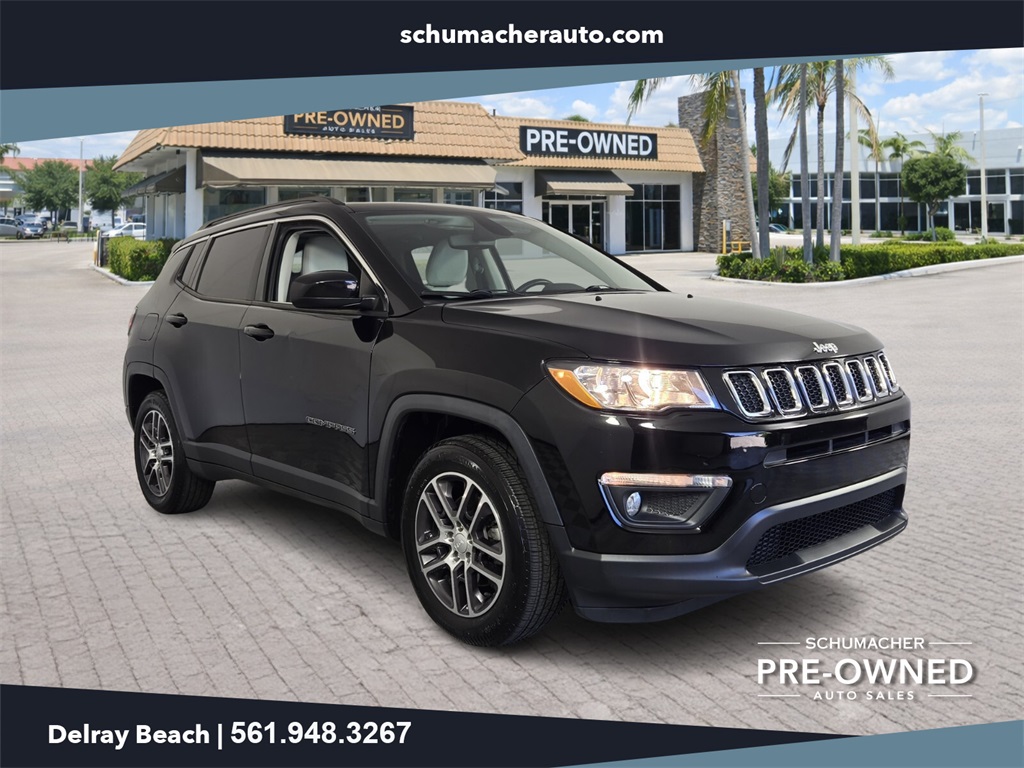used 2018 Jeep Compass car, priced at $12,500