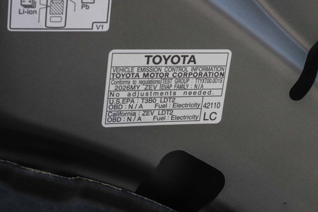 used 2026 Toyota bZ car, priced at $34,792