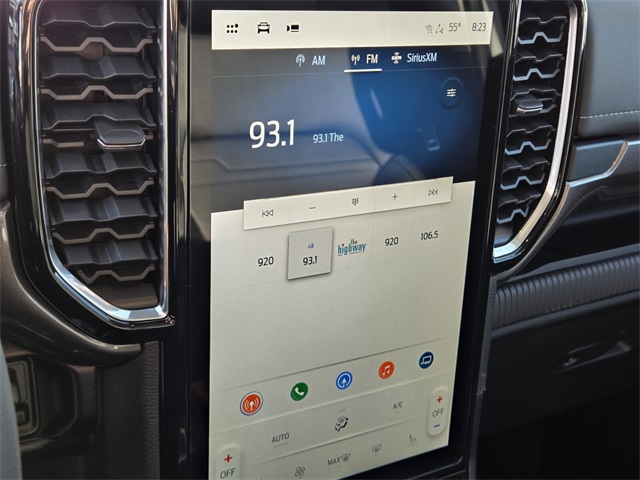 New 2025 Ford Ranger Lariat 4D Crew Cab