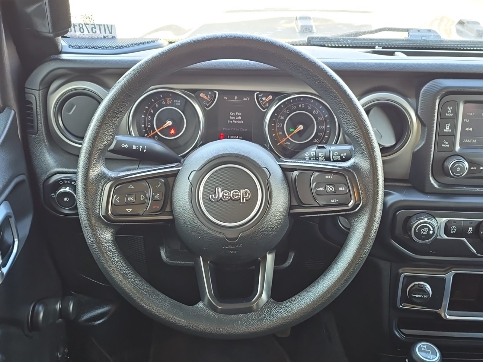 used 2019 Jeep Wrangler car, priced at $20,700