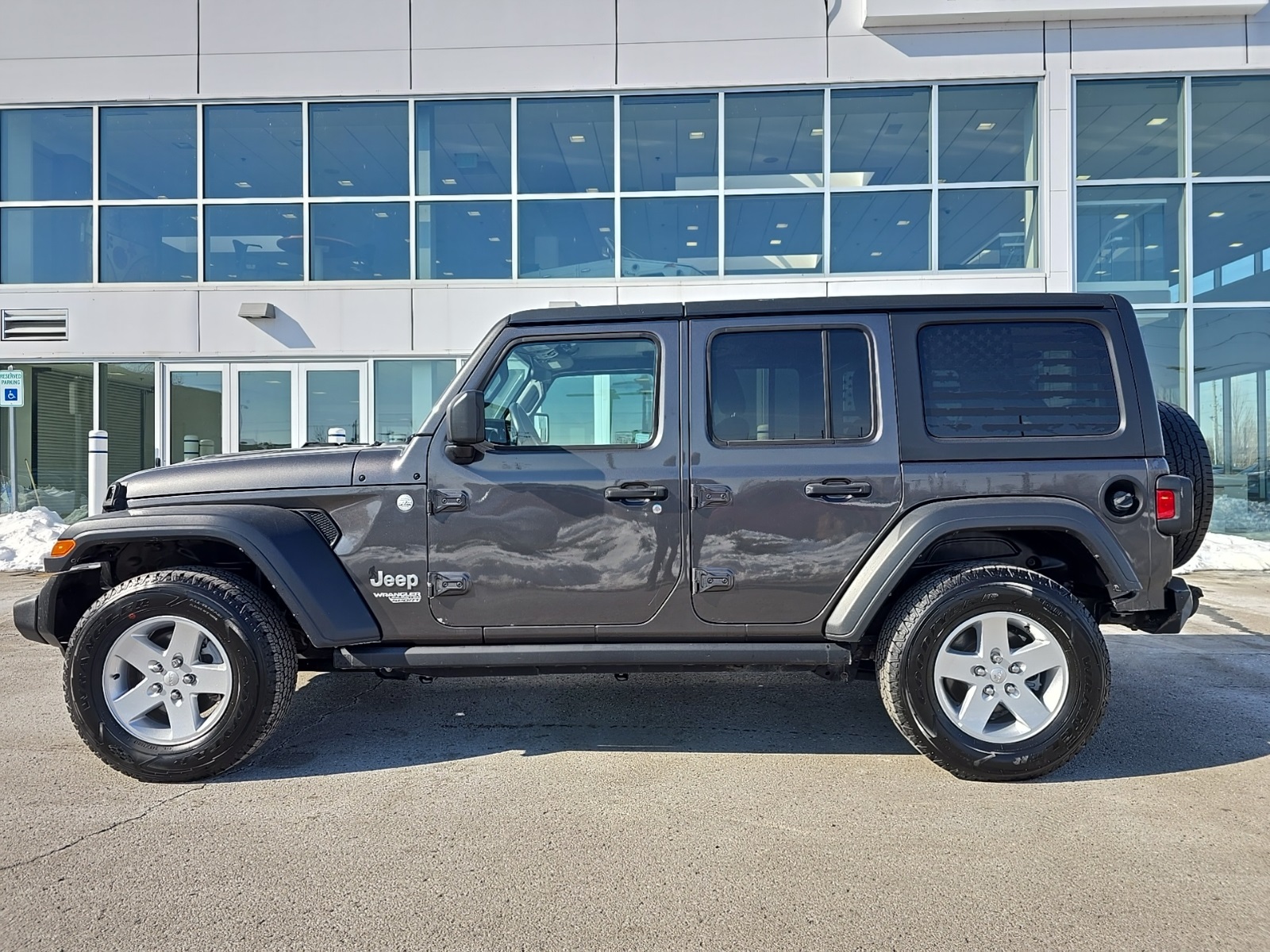 used 2019 Jeep Wrangler car, priced at $20,700