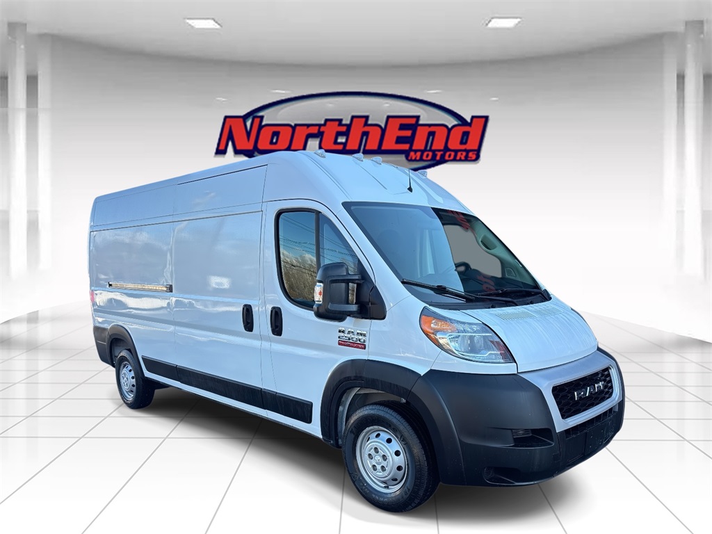 2021 Bright White Clearcoat Ram ProMaster Cargo Van High Roof FWD Van