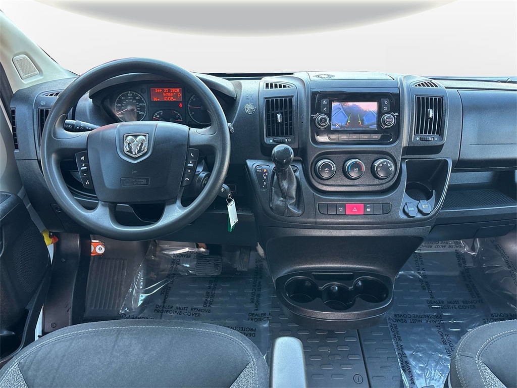 2021 Bright White Clearcoat Ram ProMaster Cargo Van High Roof FWD Van