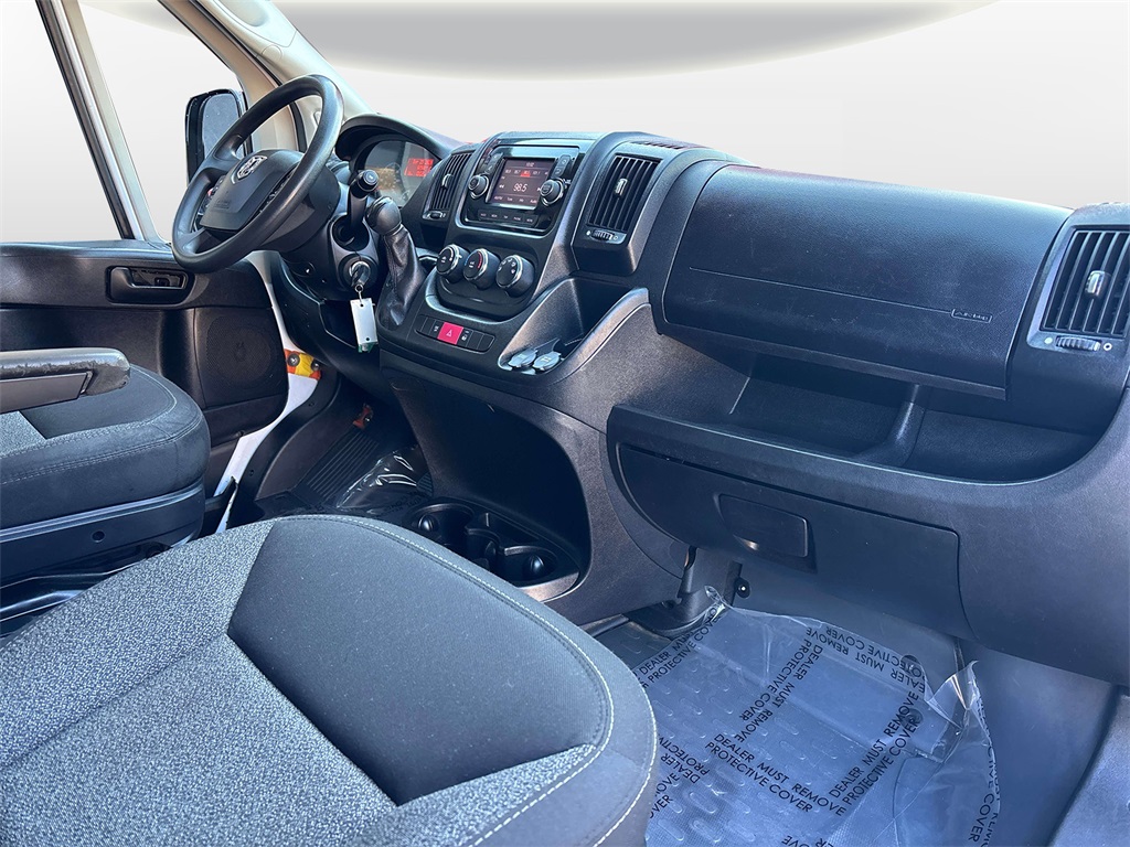 2021 Bright White Clearcoat Ram ProMaster Cargo Van High Roof FWD Van