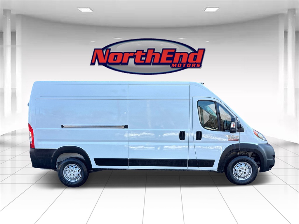 2021 Bright White Clearcoat Ram ProMaster Cargo Van High Roof FWD Van