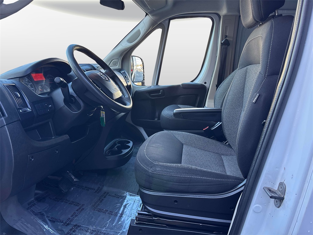 2021 Bright White Clearcoat Ram ProMaster Cargo Van High Roof FWD Van