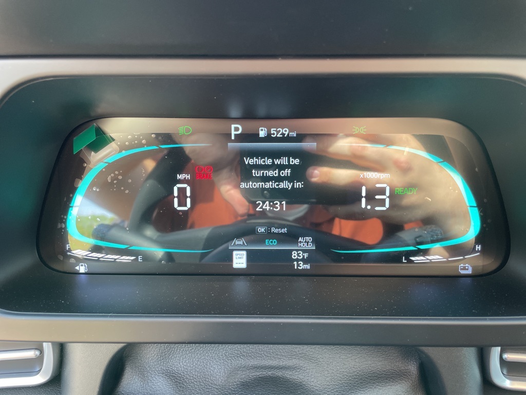 Elantra Hybrid Blue