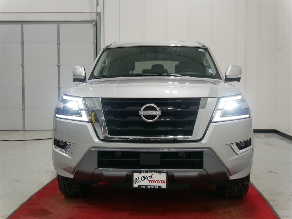 Used 2024 Nissan Armada SL with VIN JN8AY2BD1R9710482 for sale in Waite Park, Minnesota