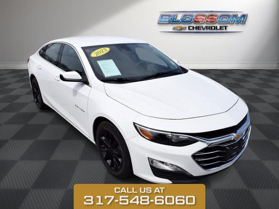 2023 Summit White Chevrolet Malibu LT Sedan