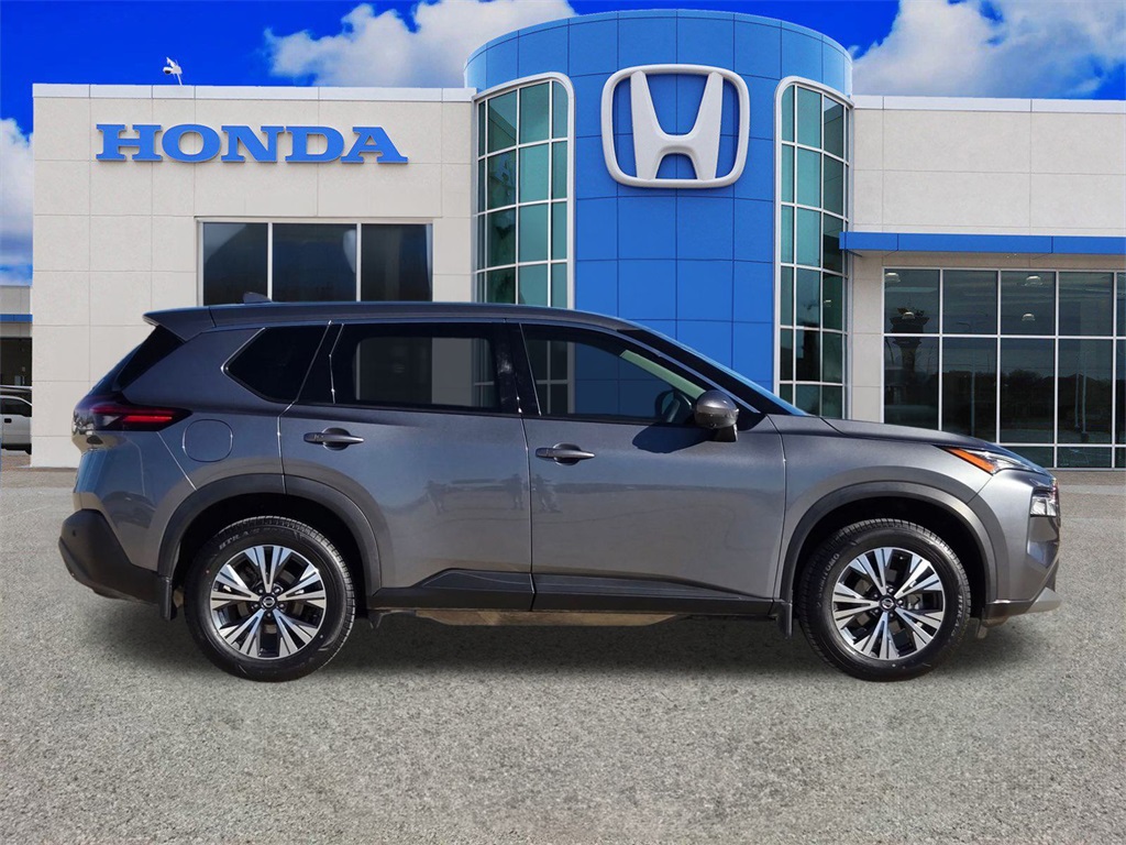 Used 2021 Nissan Rogue SV with VIN 5N1AT3BB7MC723789 for sale in Weatherford, TX