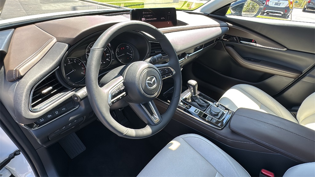 2024 Snowflake White Pearl Mica Mazda CX-30 2.5 Turbo Premium Plus Package AWD SUV