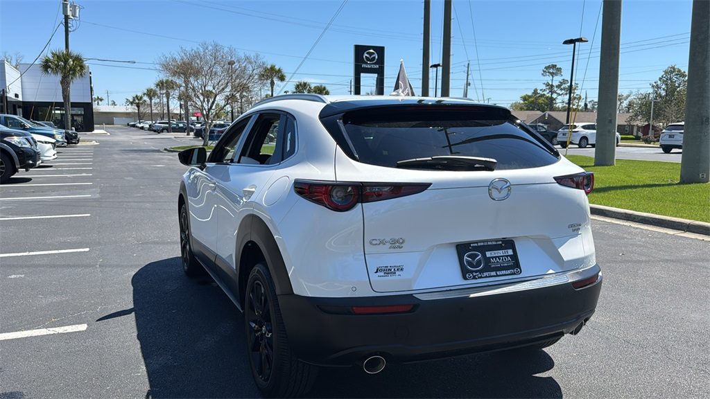 2024 Snowflake White Pearl Mica Mazda CX-30 2.5 Turbo Premium Plus Package AWD SUV
