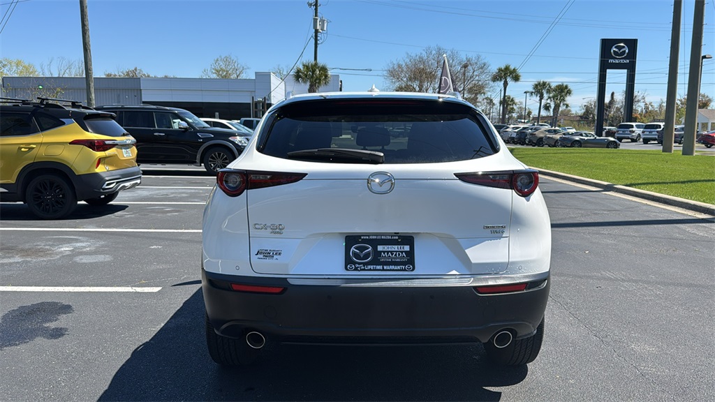 2024 Snowflake White Pearl Mica Mazda CX-30 2.5 Turbo Premium Plus Package AWD SUV