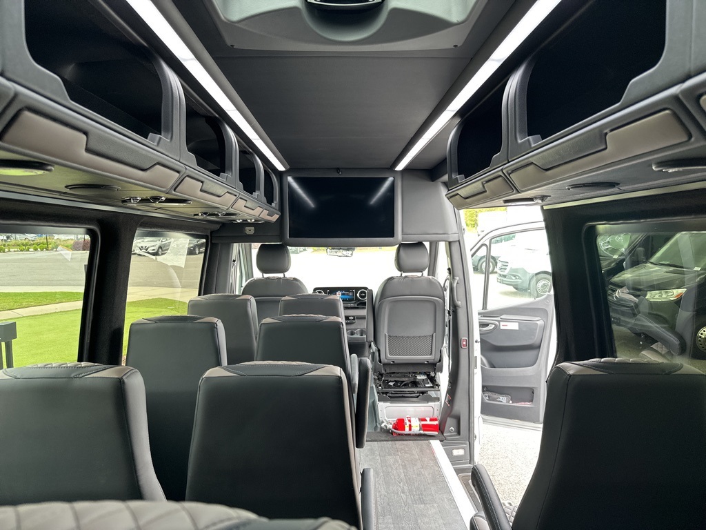 New 2024 Mercedes-Benz Sprinter 3500XD High Roof DRW RWD LA West Luxury Coaches Upfitted Cargo Van for sale #MV1253 - photo 15
