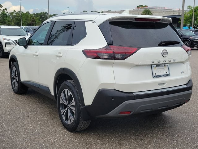 2023 Pearl White Tricoat Nissan Rogue SV FWD SUV