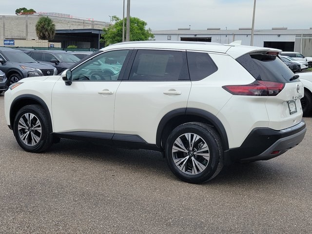2023 Pearl White Tricoat Nissan Rogue SV FWD SUV