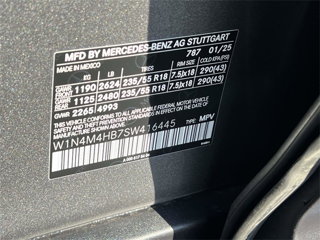 used 2025 Mercedes-Benz GLB car, priced at $51,384