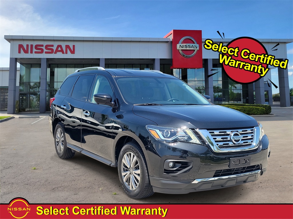 2020 Magnetic Black Pearl Nissan Pathfinder SL FWD SUV