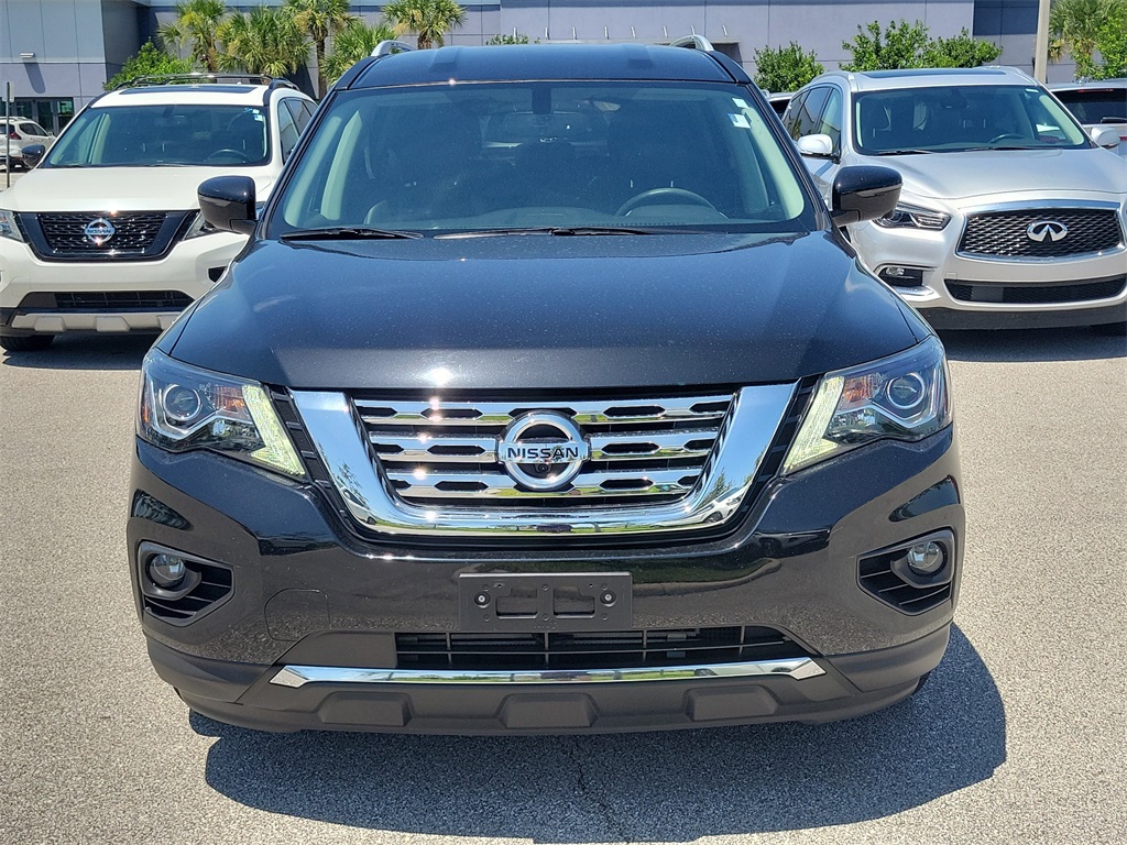 2020 Magnetic Black Pearl Nissan Pathfinder SL FWD SUV