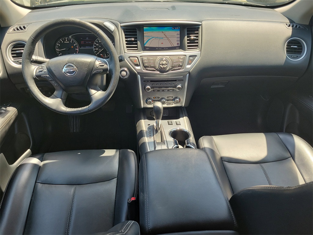 2020 Magnetic Black Pearl Nissan Pathfinder SL FWD SUV