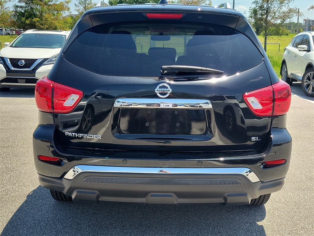 2020 Magnetic Black Pearl Nissan Pathfinder SL FWD SUV