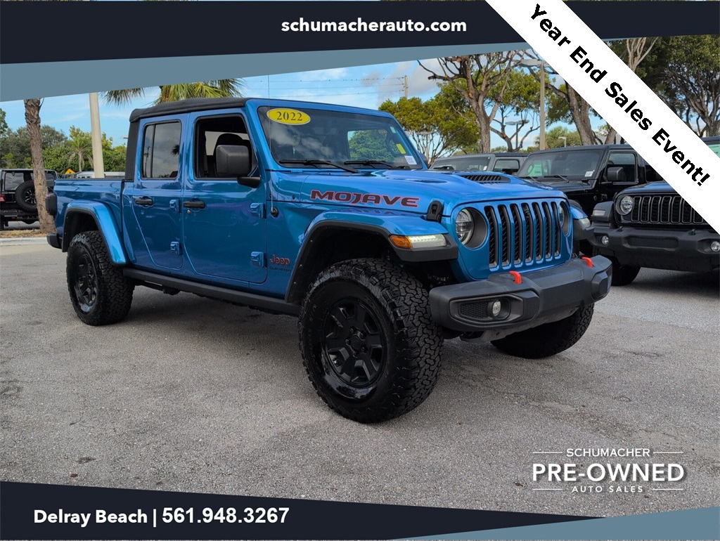 used 2022 Jeep Gladiator car, priced at $25,998