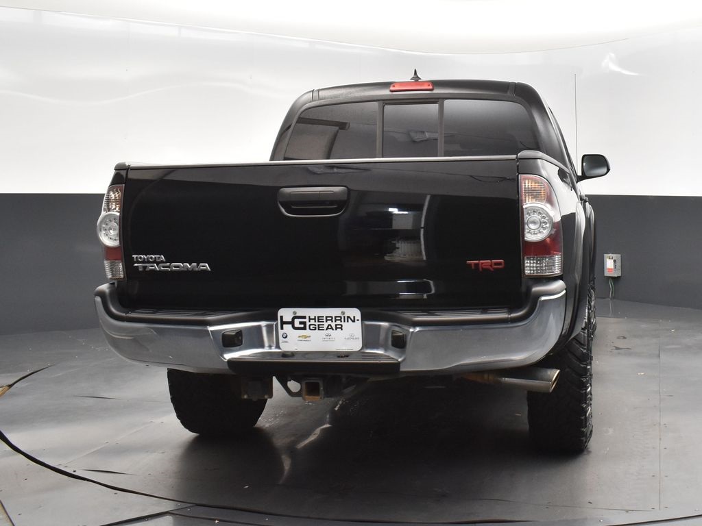 2014 Black Toyota Tacoma Base 4X4 Truck