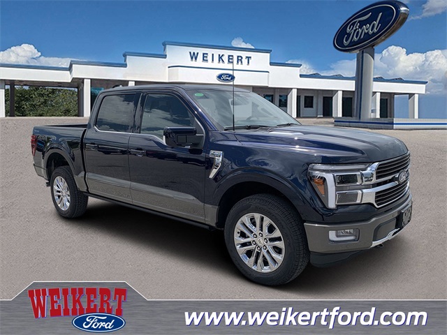 2025 Antimatter Blue Metallic Ford F-150 King Ranch 4X4 Truck