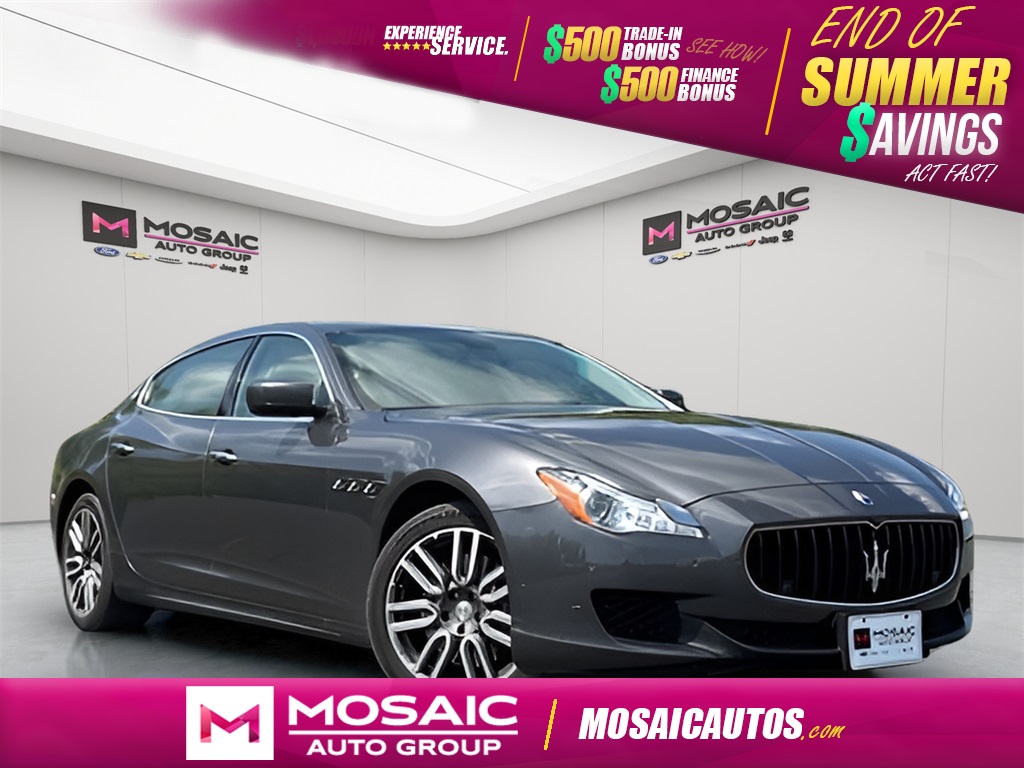 Used 2015 Maserati Quattroporte S Q4 Cars