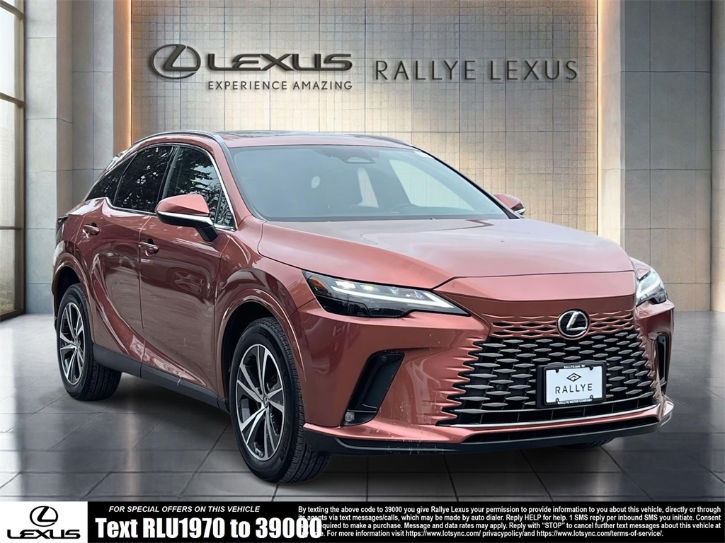used 2025 Lexus RX car, priced at $51,995