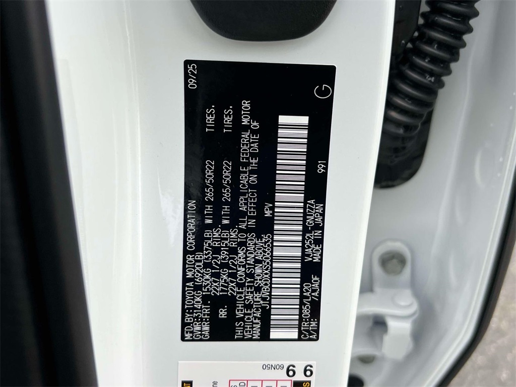 new 2025 Lexus GX car, priced at $82,844