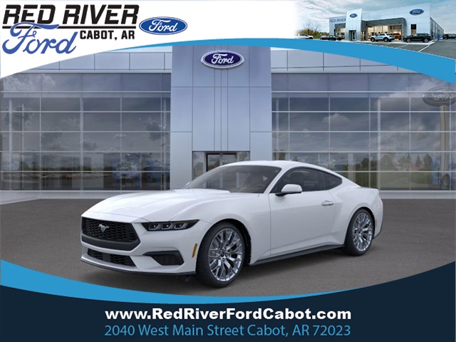 2025 Oxford White Ford Mustang EcoBoost Premium Coupe