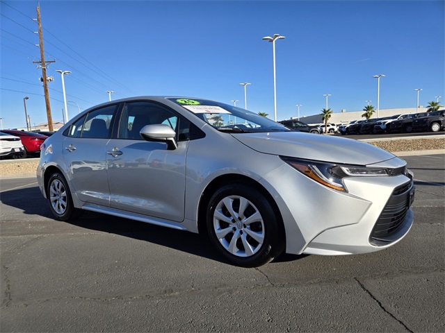 Certified 2025 Toyota Corolla LE with VIN 5YFB4MDE8SP259161 for sale in Northfield, Minnesota