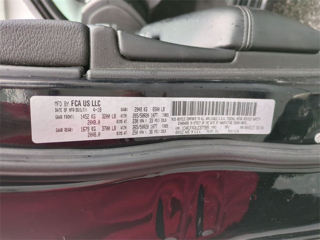 used 2018 Jeep Grand Cherokee car, priced at $16,991