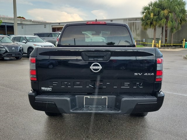 2023 Super Black Nissan Frontier SV 4X4 Truck