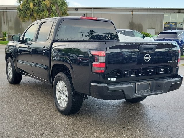 2023 Super Black Nissan Frontier SV 4X4 Truck