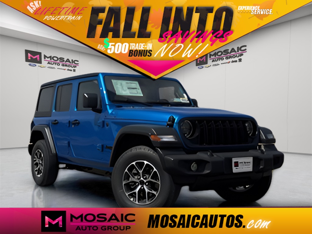 New 2025 Jeep Wrangler Sport S SUVs