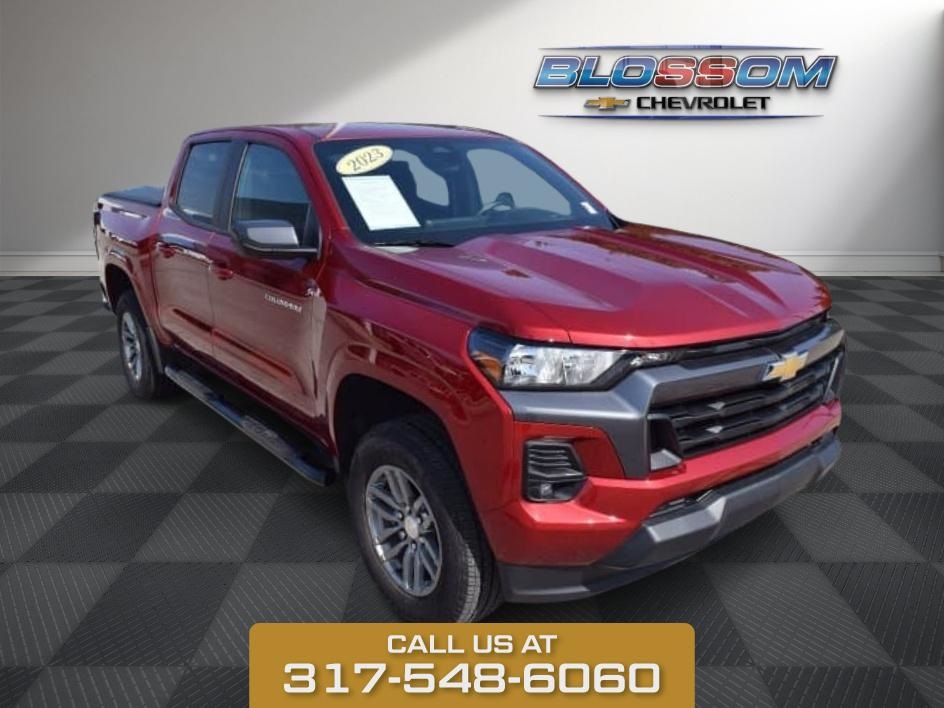 2023 Radiant Red Tintcoat Chevrolet Colorado LT Truck