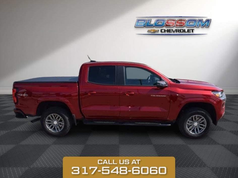 2023 Radiant Red Tintcoat Chevrolet Colorado LT 4X4 Truck