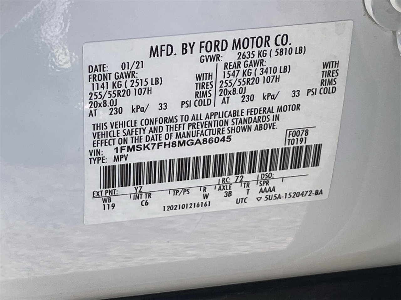 used 2021 Ford Explorer car, priced at $22,499