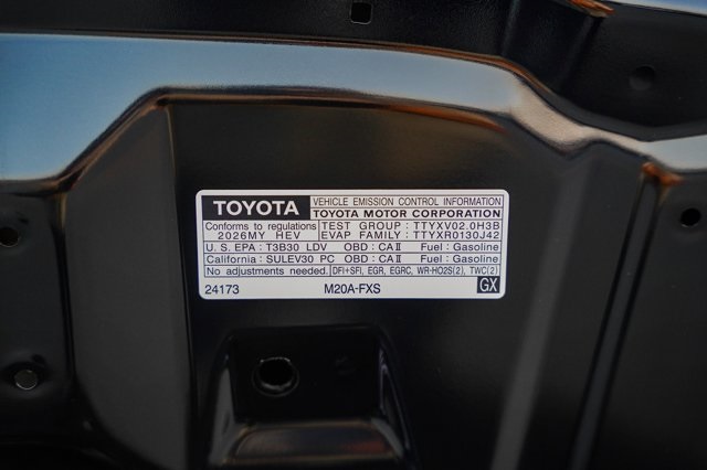 new 2026 Toyota Prius car, priced at $30,168