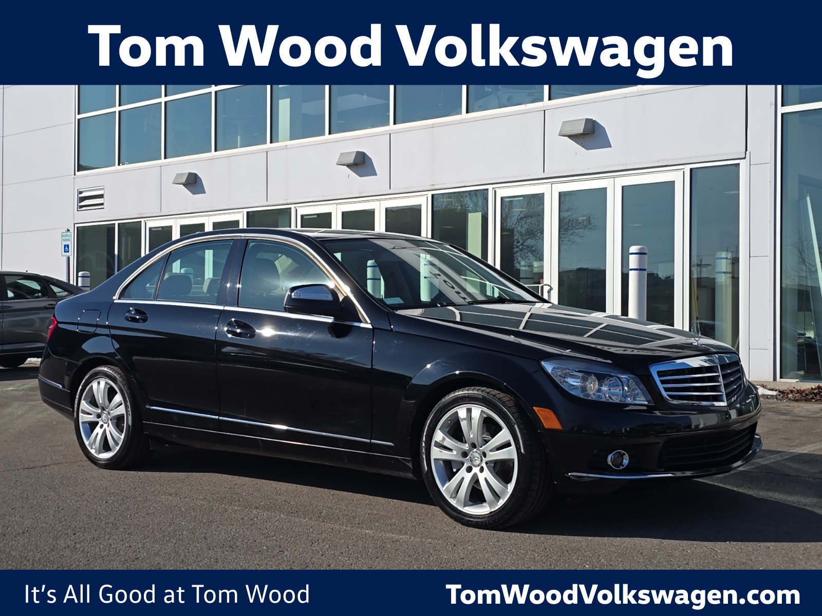 used 2009 Mercedes-Benz C-Class car, priced at $9,100