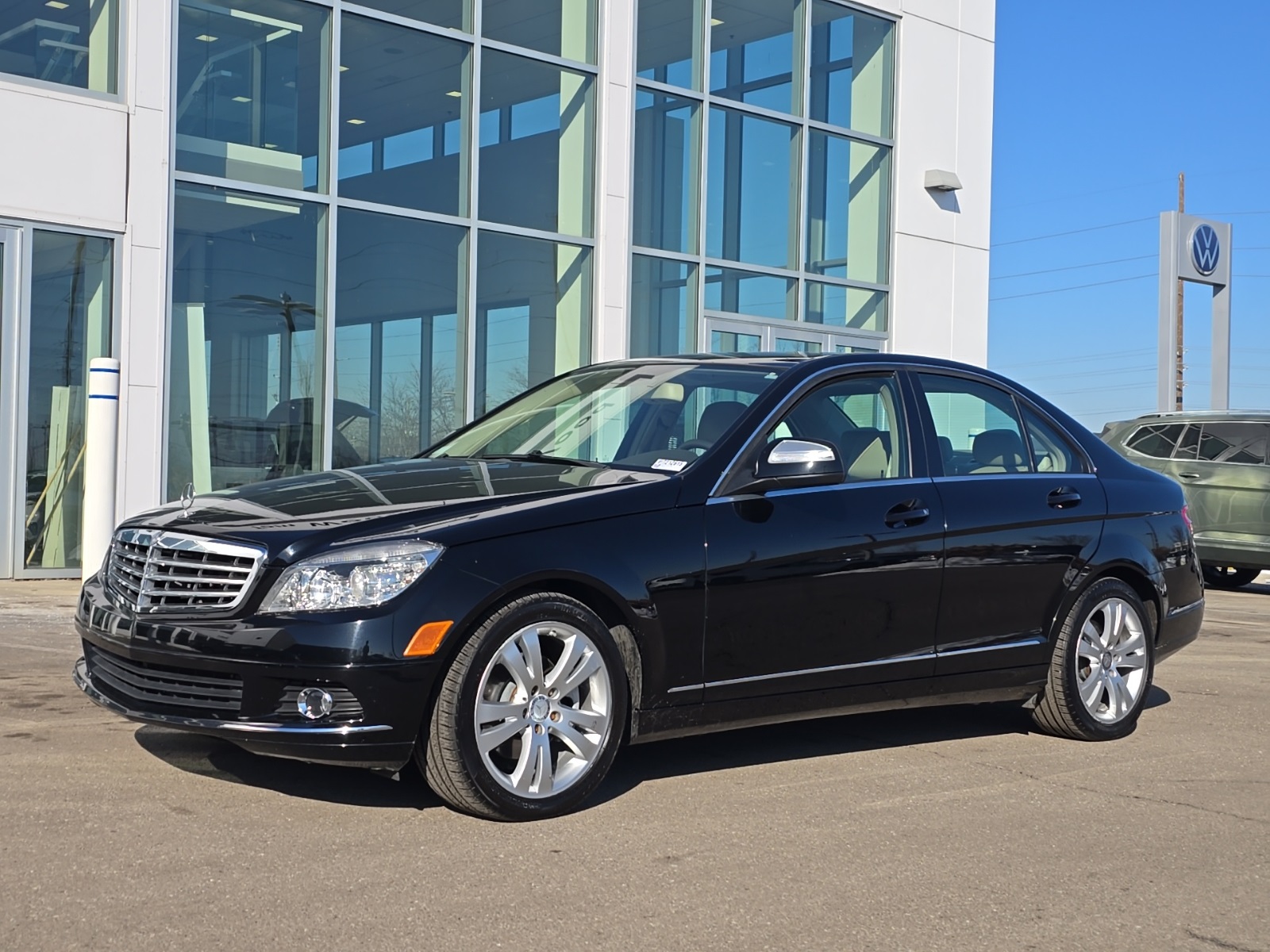 used 2009 Mercedes-Benz C-Class car, priced at $9,100