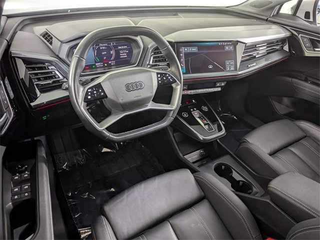 used 2024 Audi Q4 Sportback e-tron car, priced at $31,981