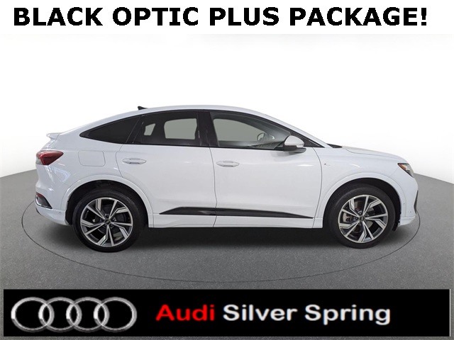 used 2024 Audi Q4 Sportback e-tron car, priced at $31,981