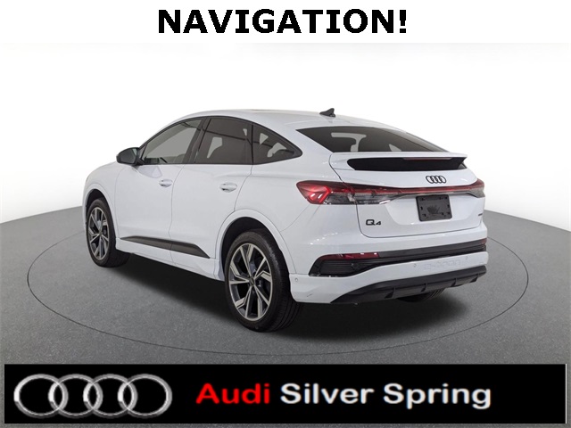 used 2024 Audi Q4 Sportback e-tron car, priced at $31,981
