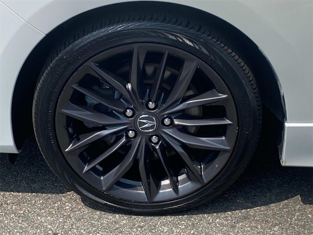 2022 Platinum White Pearl Acura ILX Premium and A-SPEC Packages FWD Sedan