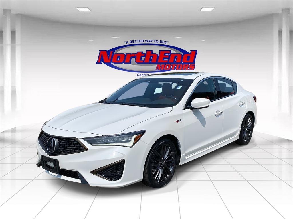 2022 Platinum White Pearl Acura ILX Premium and A-SPEC Packages FWD Sedan